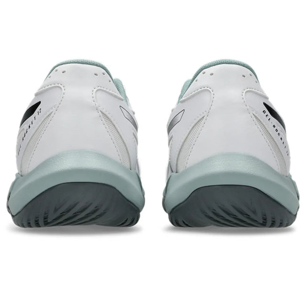 Asics GEL-Rocket 12 - White/Steel Grey - Heren Hockeyschoen