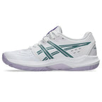 Asics Powerbreak FF - White/Foggy Teal - Dames Hockeyschoen
