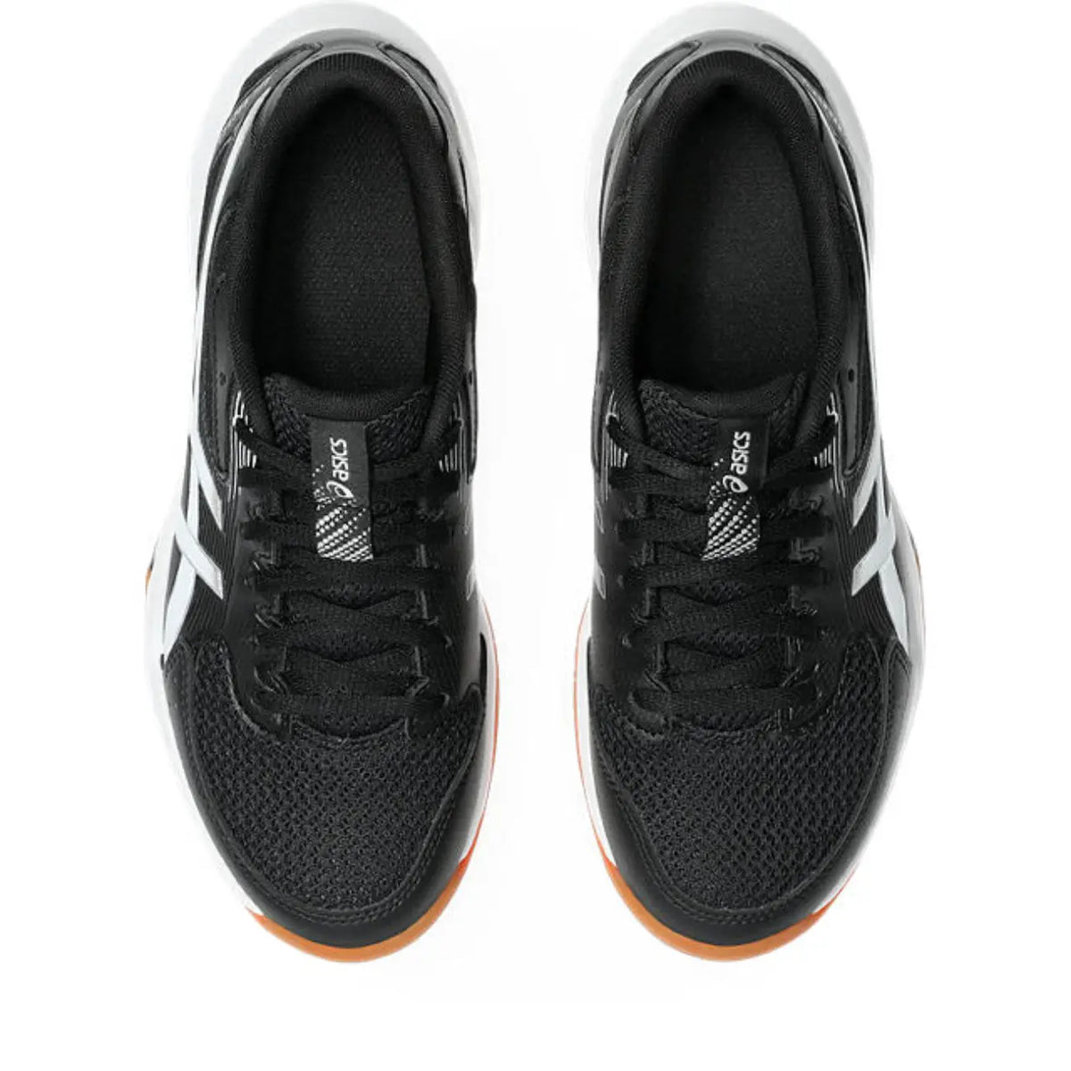 Asics GEL-Rocket 12 - Black/White - Dames Hockeyschoen
