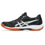 Asics GEL-Rocket 12 - Black/White - Dames Hockeyschoen