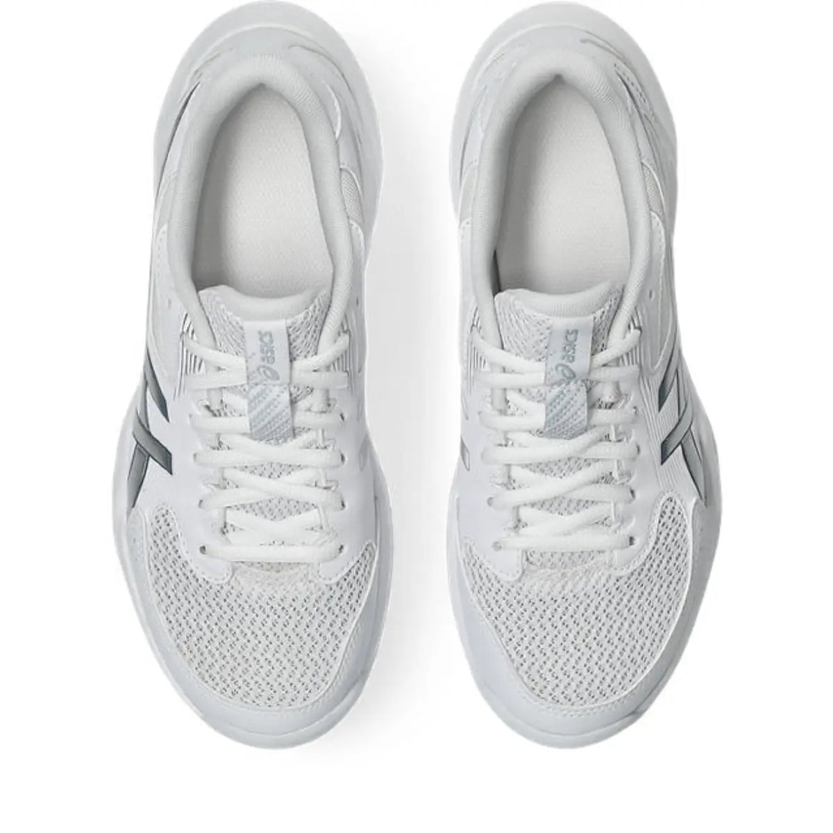 Asics GEL-Rocket 12 - White/Pure Silver - Dames Hockeyschoen