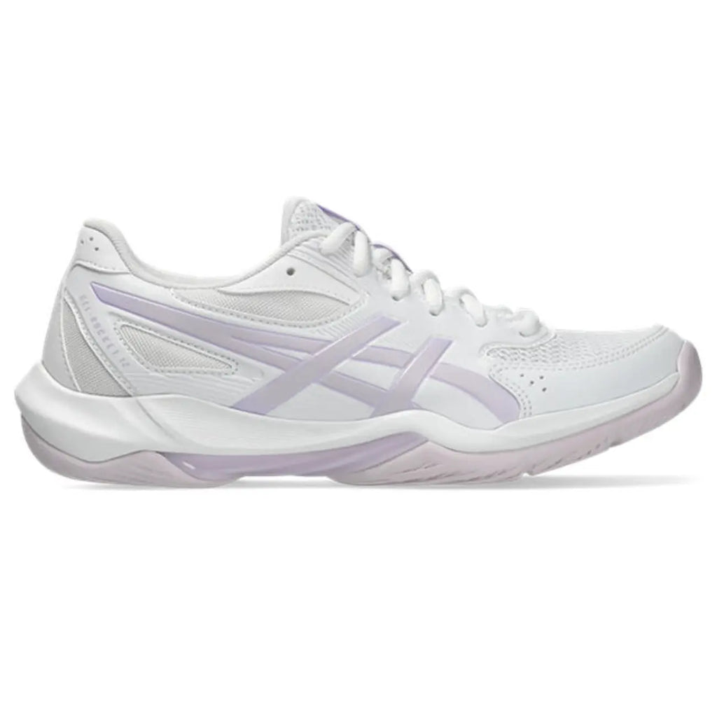 Asics GEL-Rocket 12 - White/Dahlia - Dames Hockeyschoen