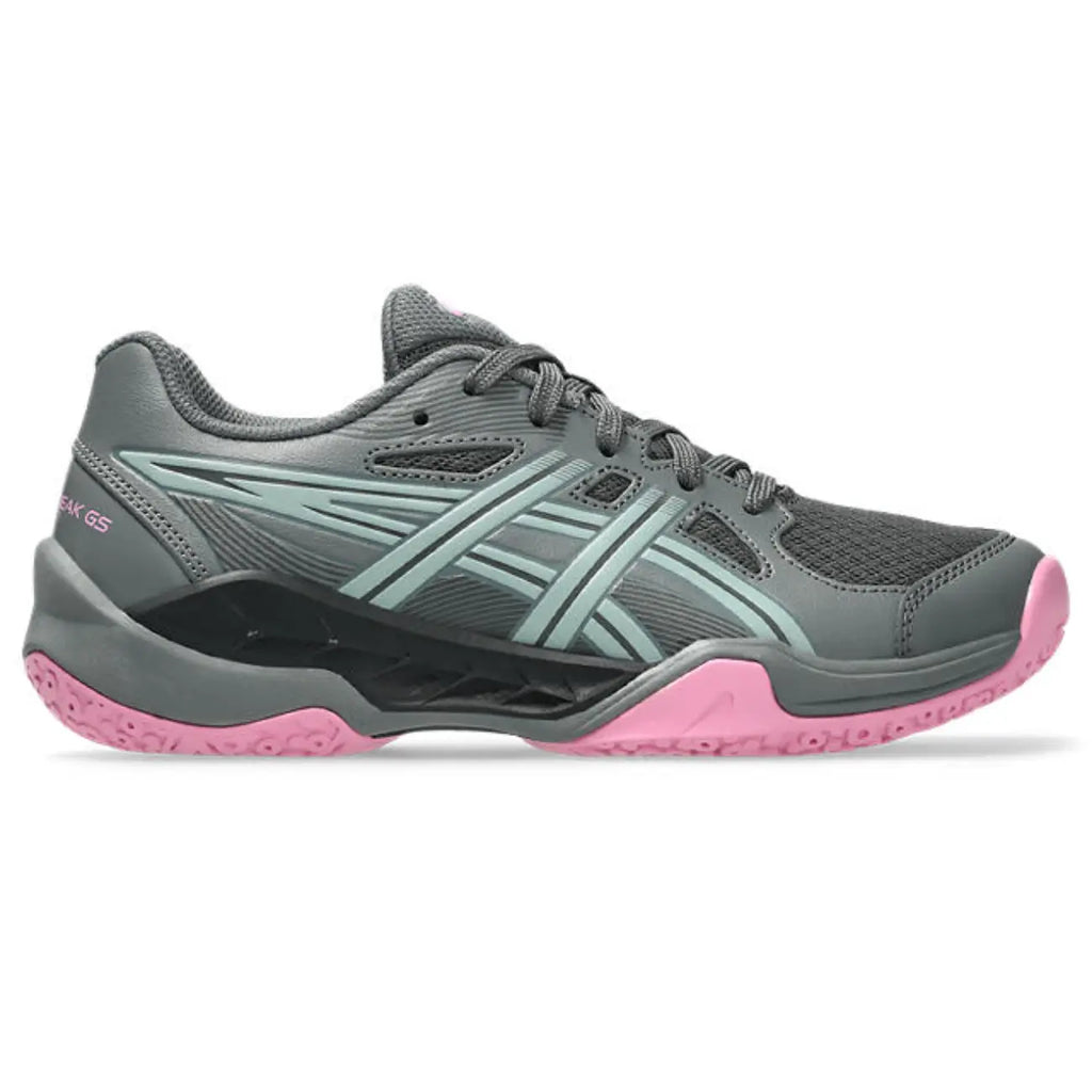 Asics GEL-Powerbreak GS - Steel Grey/Ocean Haze - Junior Hockeyschoen