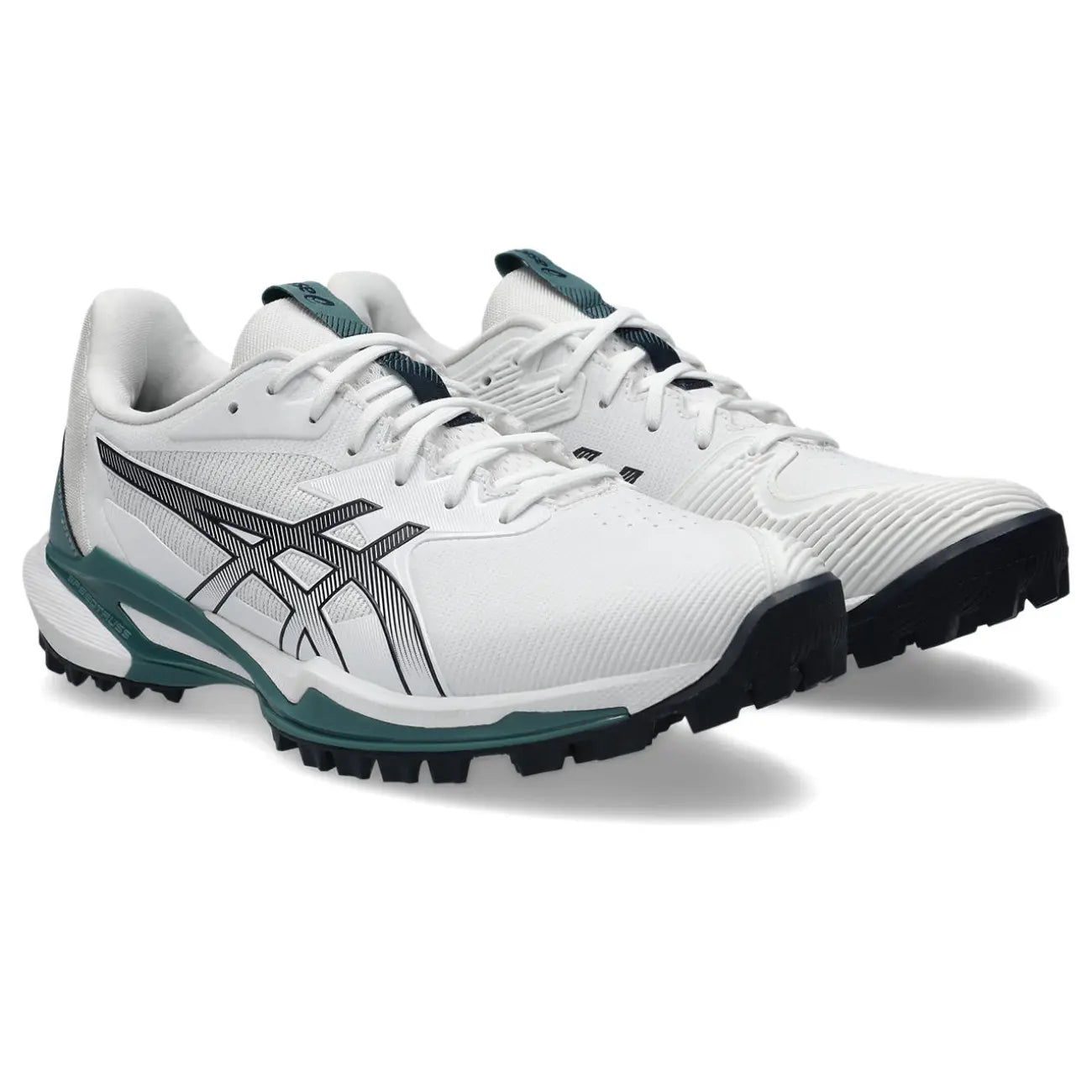 Asics Field Speed FF 2 - White/Midnight - Heren Hockeyschoenen