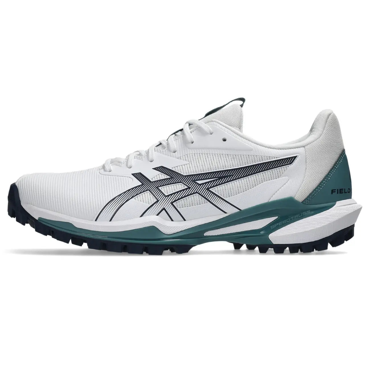 Asics Field Speed FF 2 - White/Midnight - Heren Hockeyschoenen