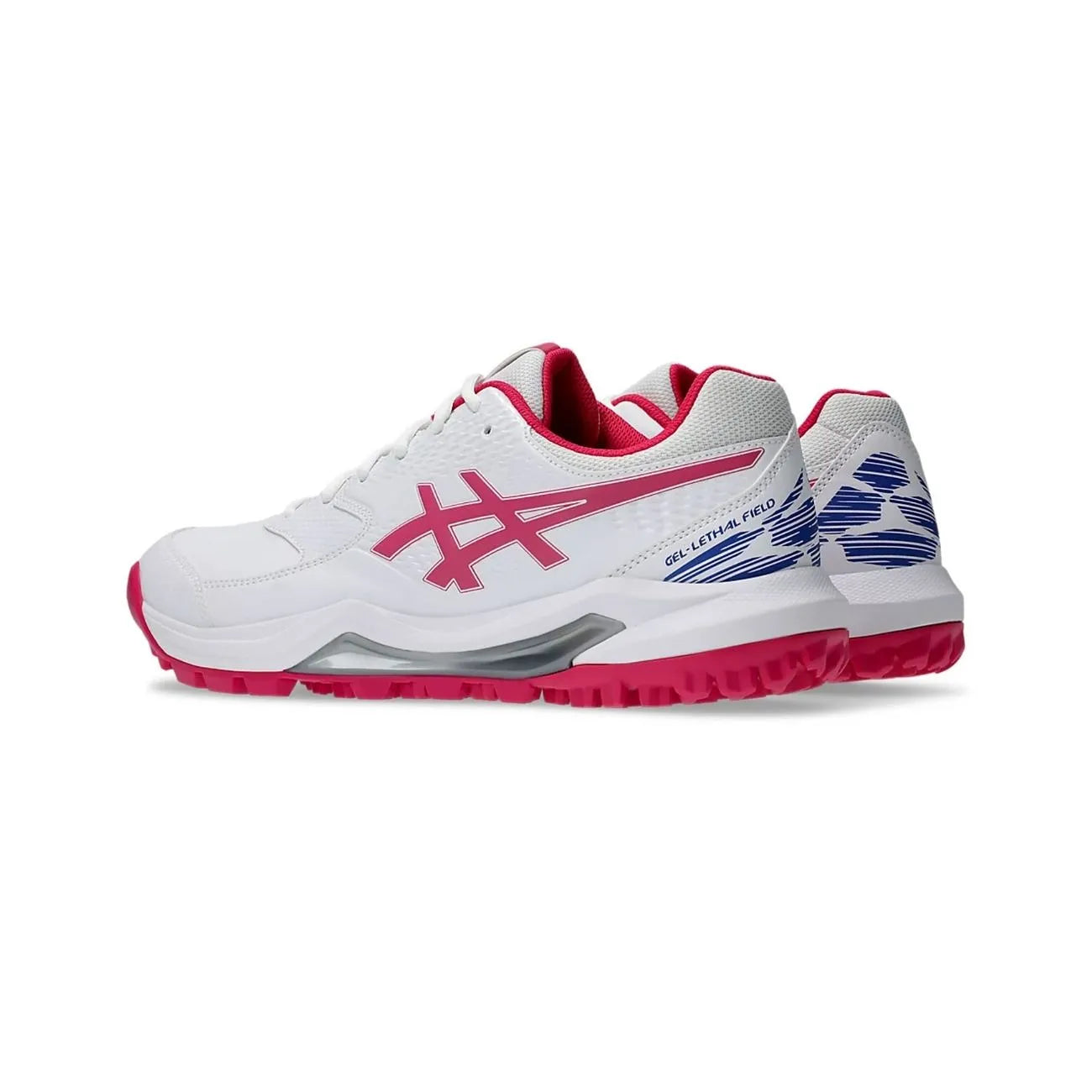 Asics Gel-Lethal Field 2 - White/Bright Rose Hockeyschoen