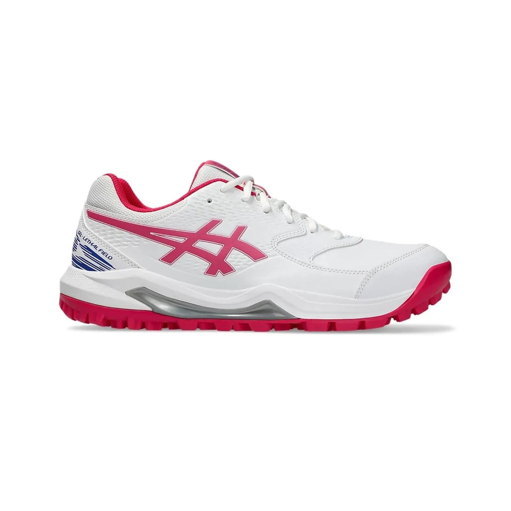 Asics Gel-Lethal Field 2 - White/Bright Rose Hockeyschoen