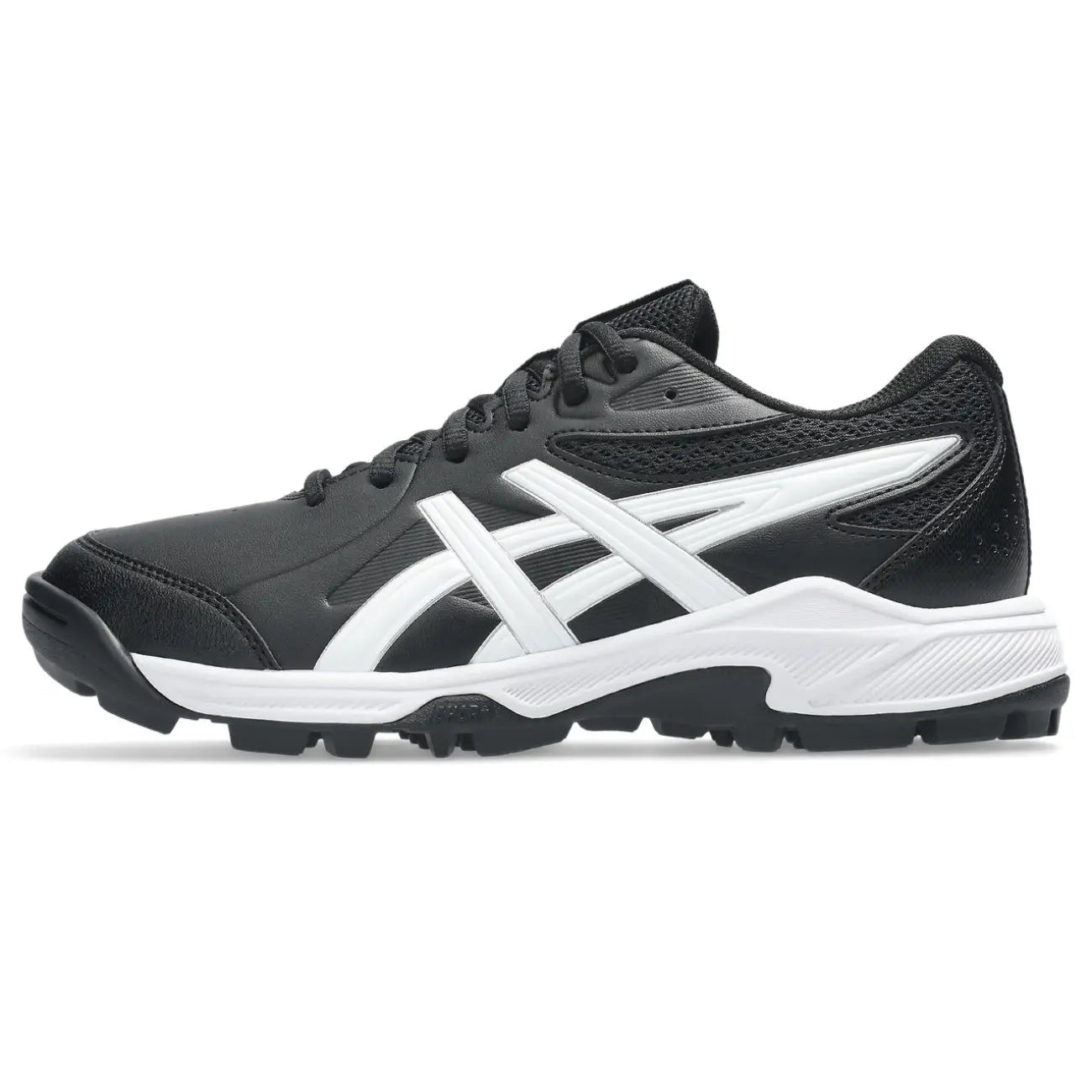 Asics GEL-Peake 3 GS - Black/White - Junior Hockeyschoenen