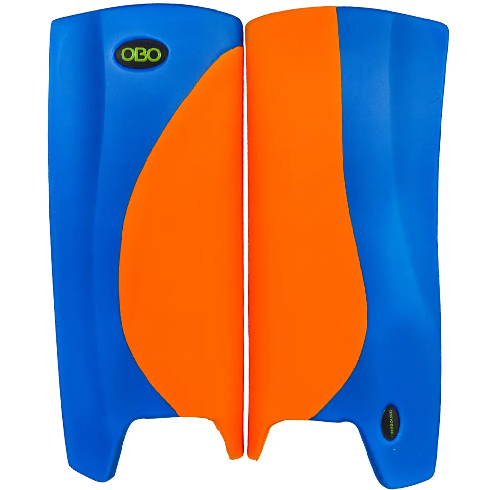 Obo Robo HI REBOUND Legguards Orange/Blue Wing Keeper