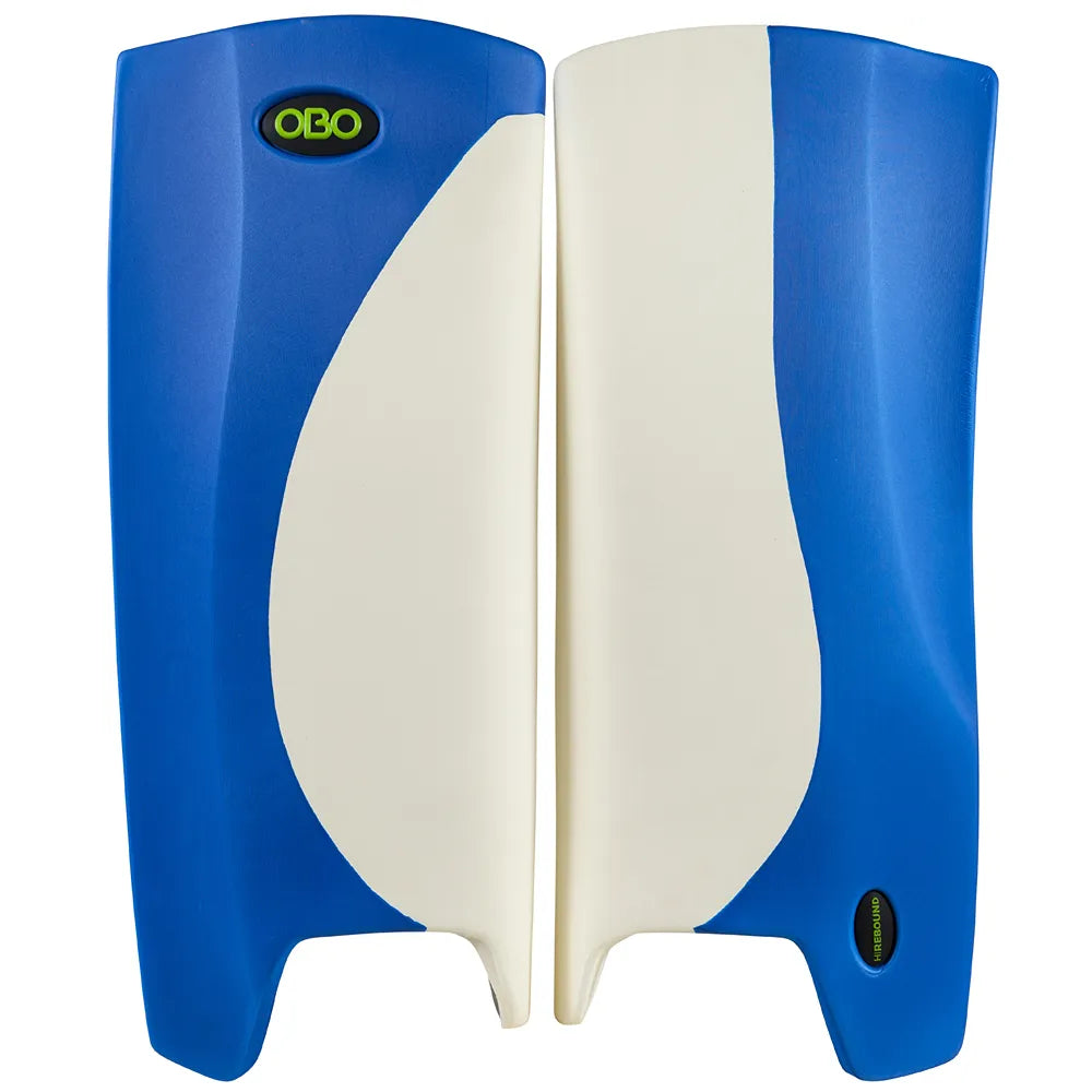 Obo Robo HI REBOUND Legguards White/Blue Wing Keeper