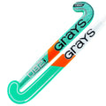Grays 2i Dynabow Indoor - Metallic White/Mint - Junior Hockeystick