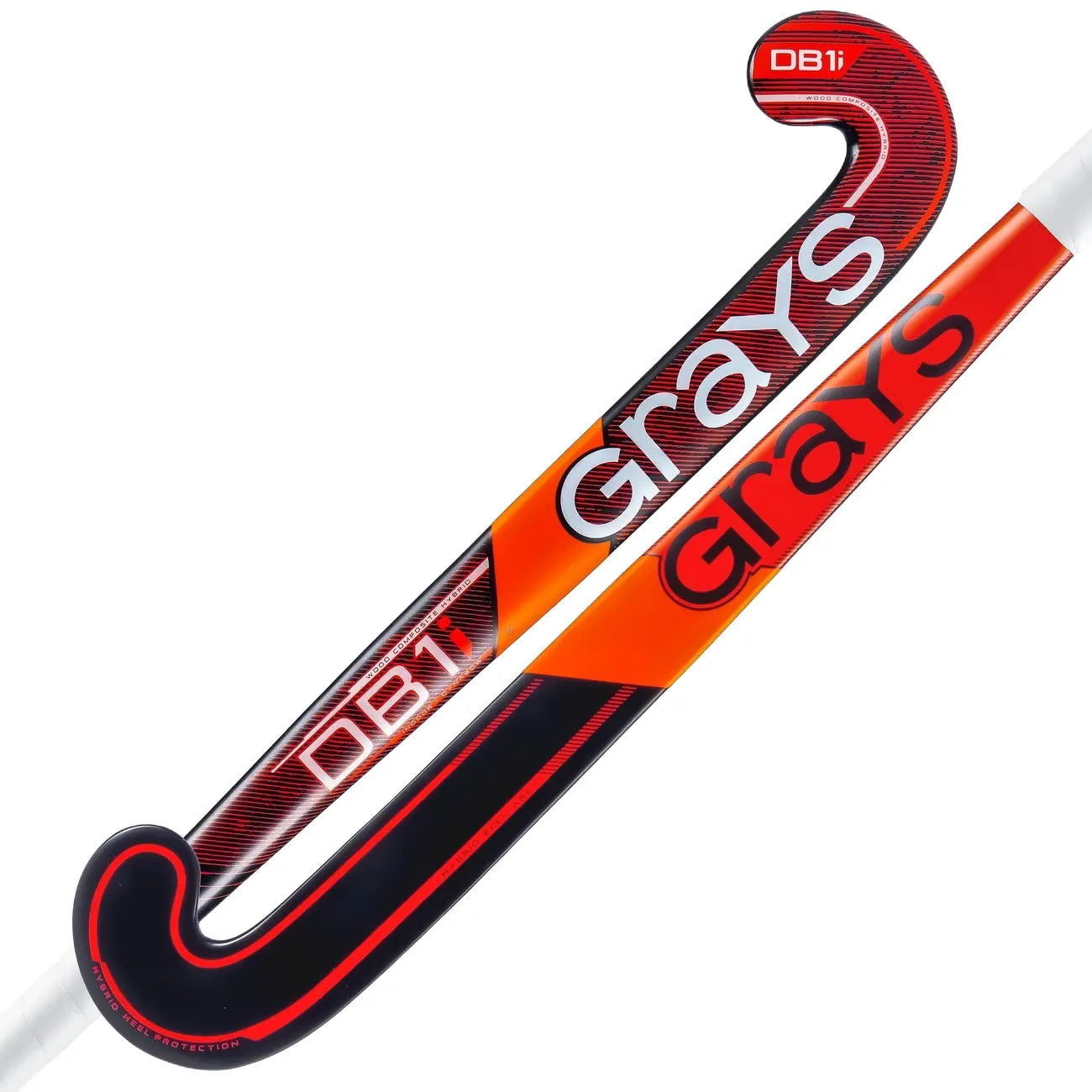 Grays 1i Dynabow Indoor - Black/Red/White - Junior Hockeystick
