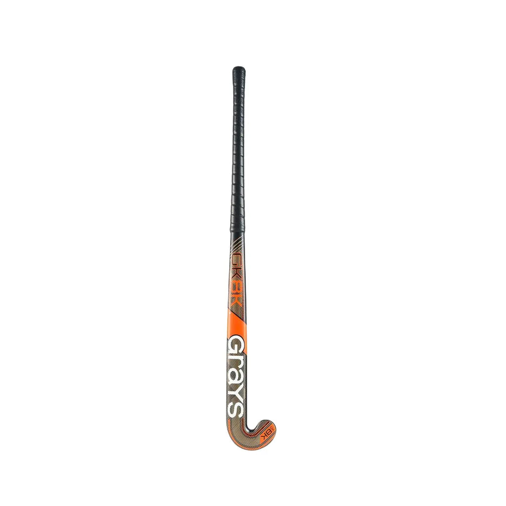 Grays GK8K Elite - Metallic Black/Fluoro Orange Hockeystick