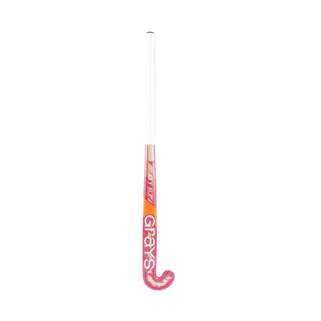Grays GT0Xi Ultrabow - Hot Red/Coral - Junior Hockeystick