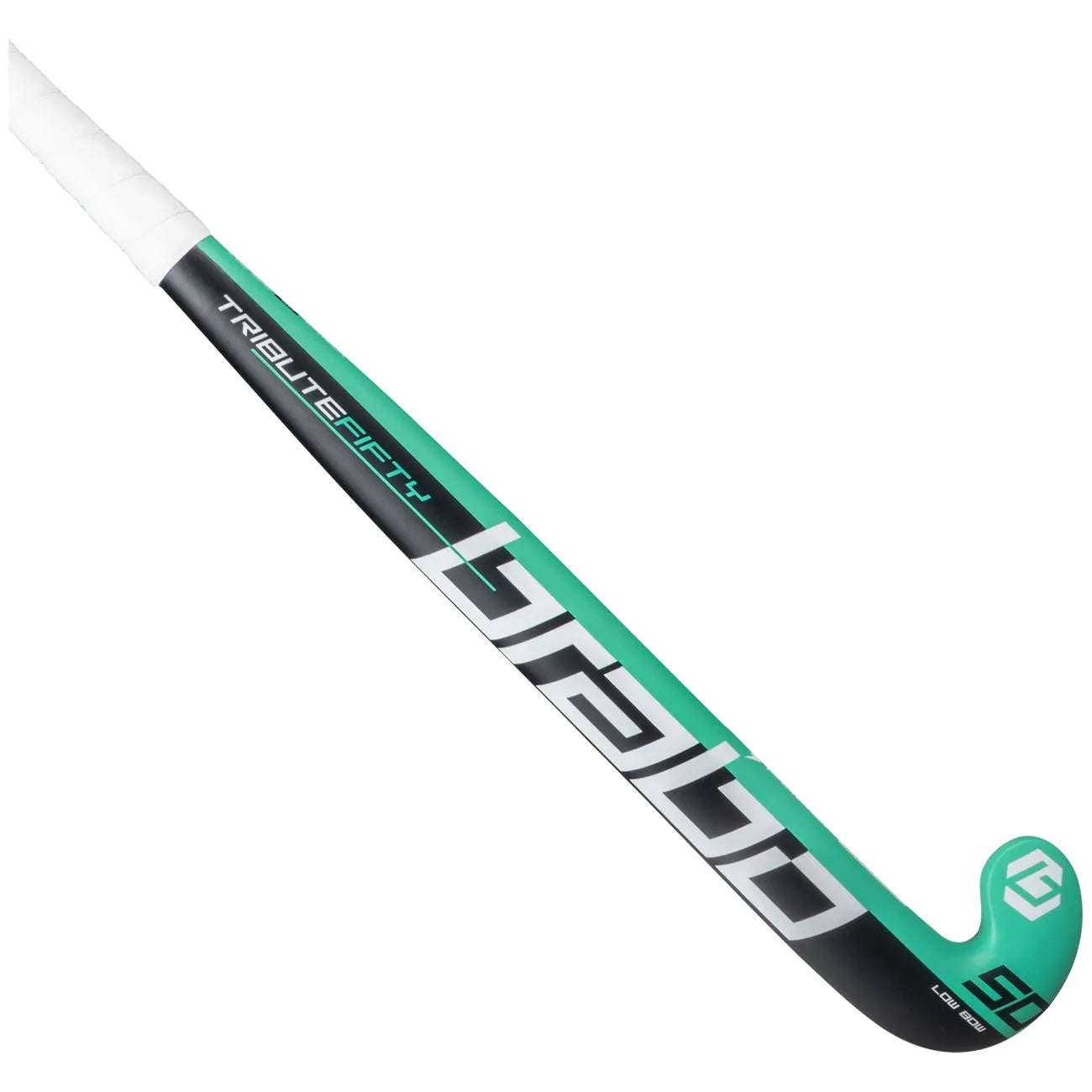 Brabo Tribute 50 LB Black/Aqua Hockeystick