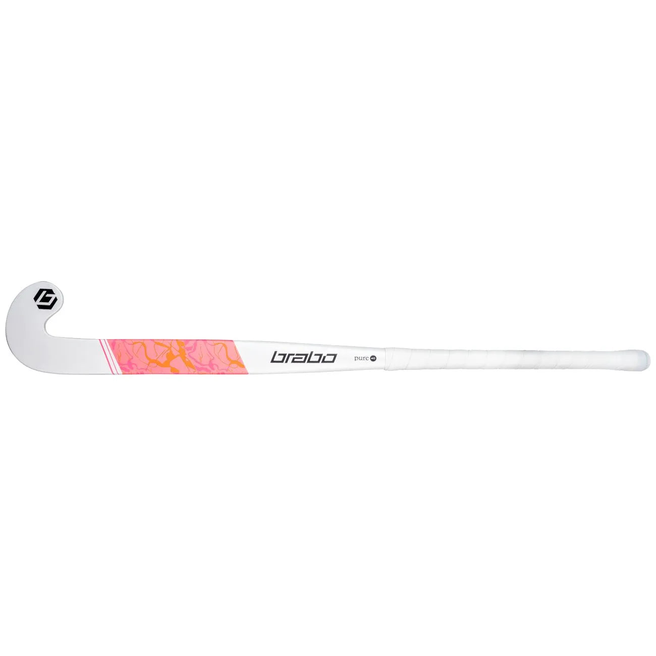 Brabo G-Force Pure 40 White/Pink Hockeystick