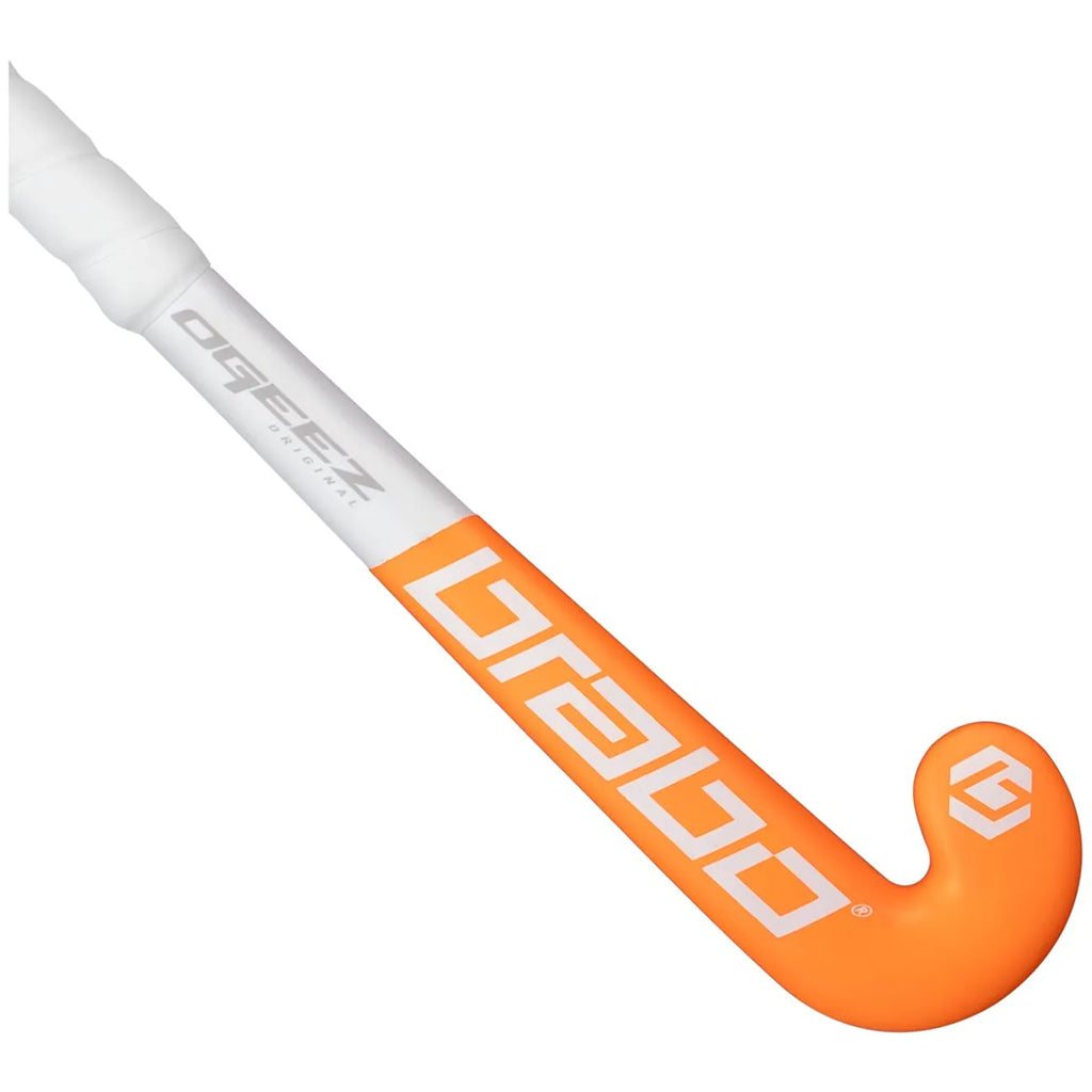 Brabo O'GEEZ Baby White/Orange 18" Hockeystick