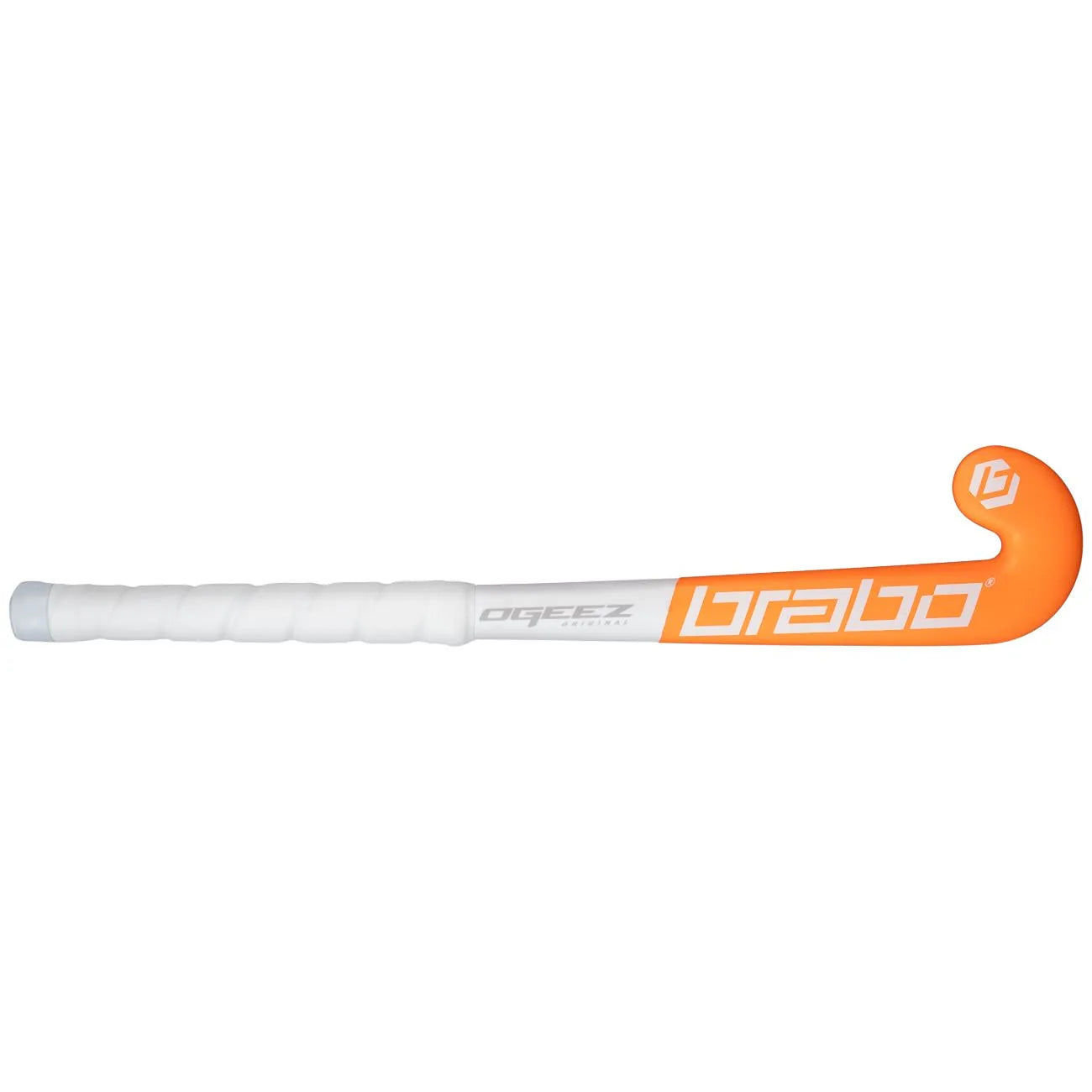 Brabo O'GEEZ Baby White/Orange 18" Hockeystick