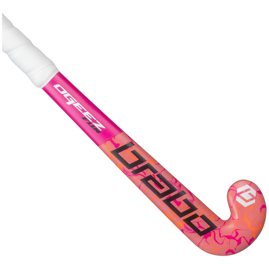 Brabo O'GEEZ Baby Marble Pink 18" Hockeystick