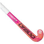 Brabo O'GEEZ Baby Marble Pink 18" Hockeystick