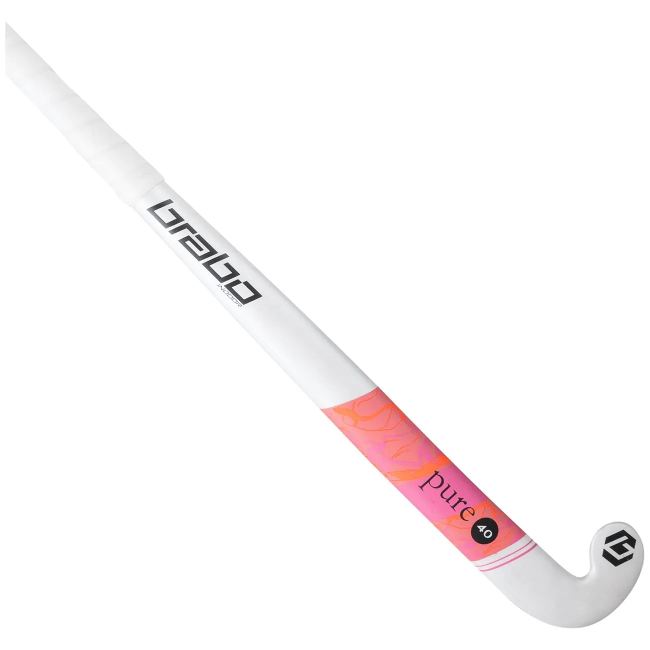 Brabo IT-Pure 40 CC White/Pink Hockeystick