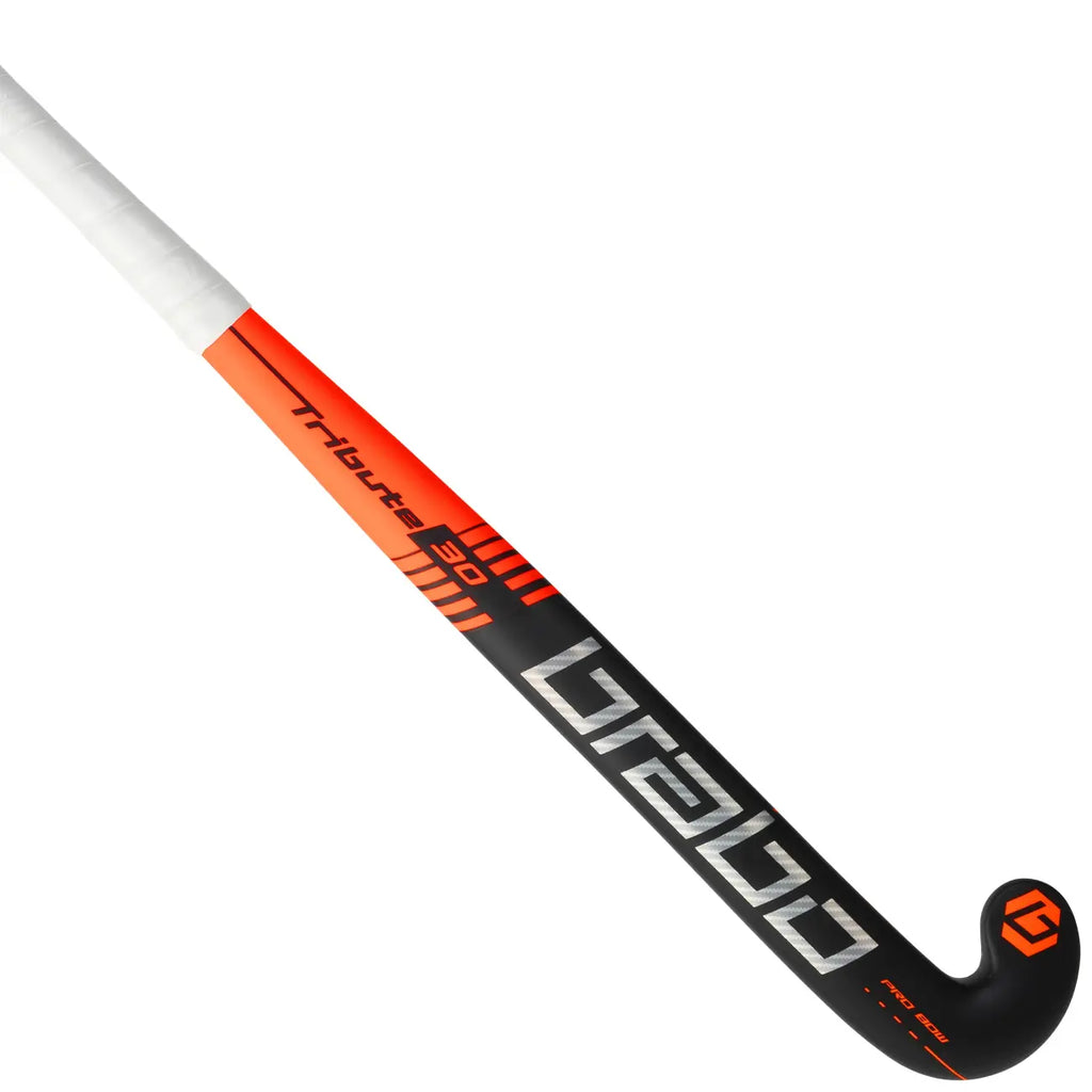 Brabo Tribute 30 PB Black/Orange Hockeystick