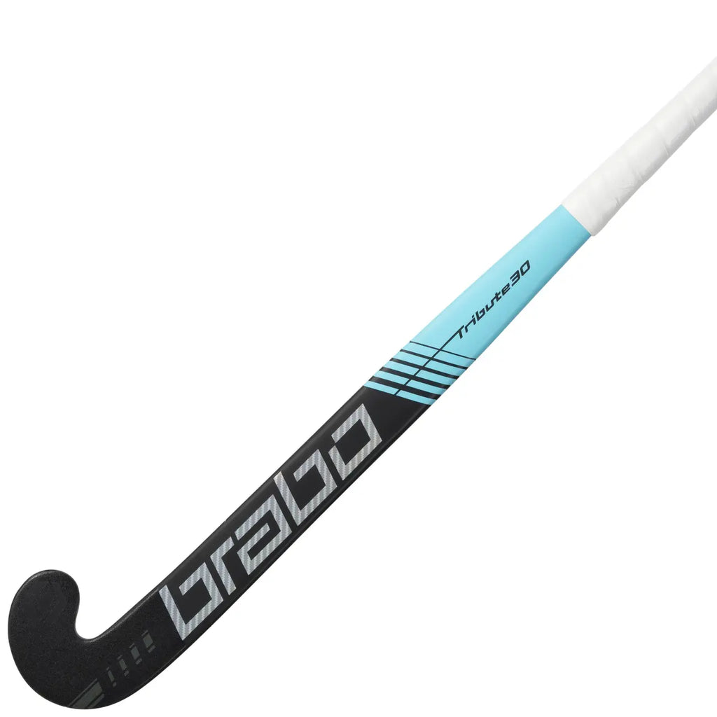 Brabo Tribute 30 PB Black/Arg. Blue Hockeystick