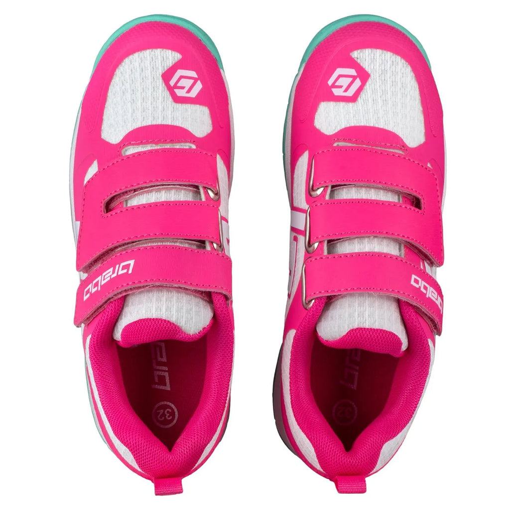 Brabo Shoe Force - Pink/Aqua Hockeyschoen