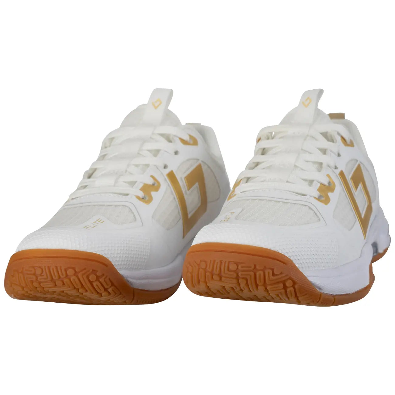 Brabo Shoe Indoor Tribute White/Gold Hockeyschoen