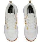 Brabo Shoe Indoor Tribute White/Gold Hockeyschoen
