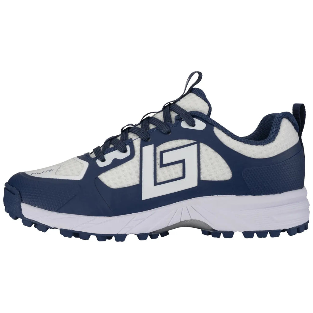 Brabo Shoe Tribute Navy/White + Slides Hockeyschoen