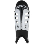 Brabo Elite Shinguard White/Black Bescherming