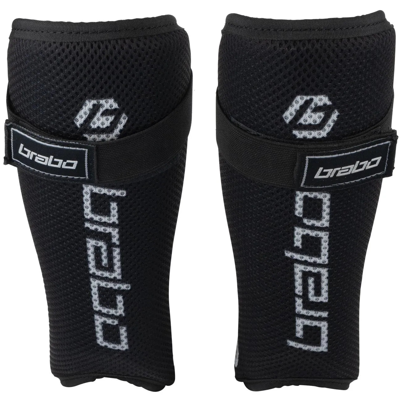 Brabo Tribute Jr Shinguard Bk/Wh Bescherming