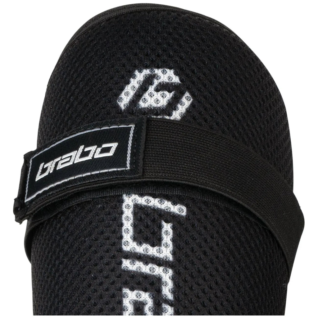 Brabo Tribute Jr Shinguard Bk/Wh Bescherming