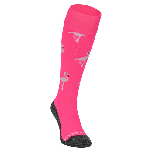 Brabo Socks Flamingo Neon Pink - productfoto 1