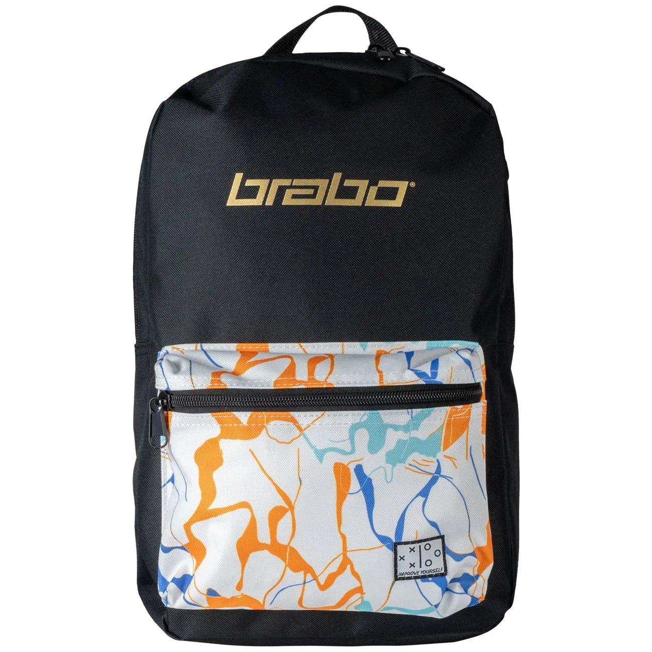 Brabo Backpack Force Black/Marble White Tassen