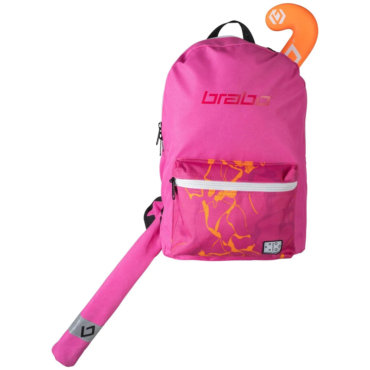 Brabo Backpack Force Pink/Marble Pink Tassen