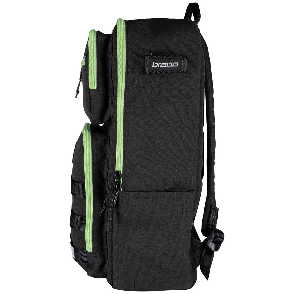Brabo Backpack Elite SR Black/Lime Tassen