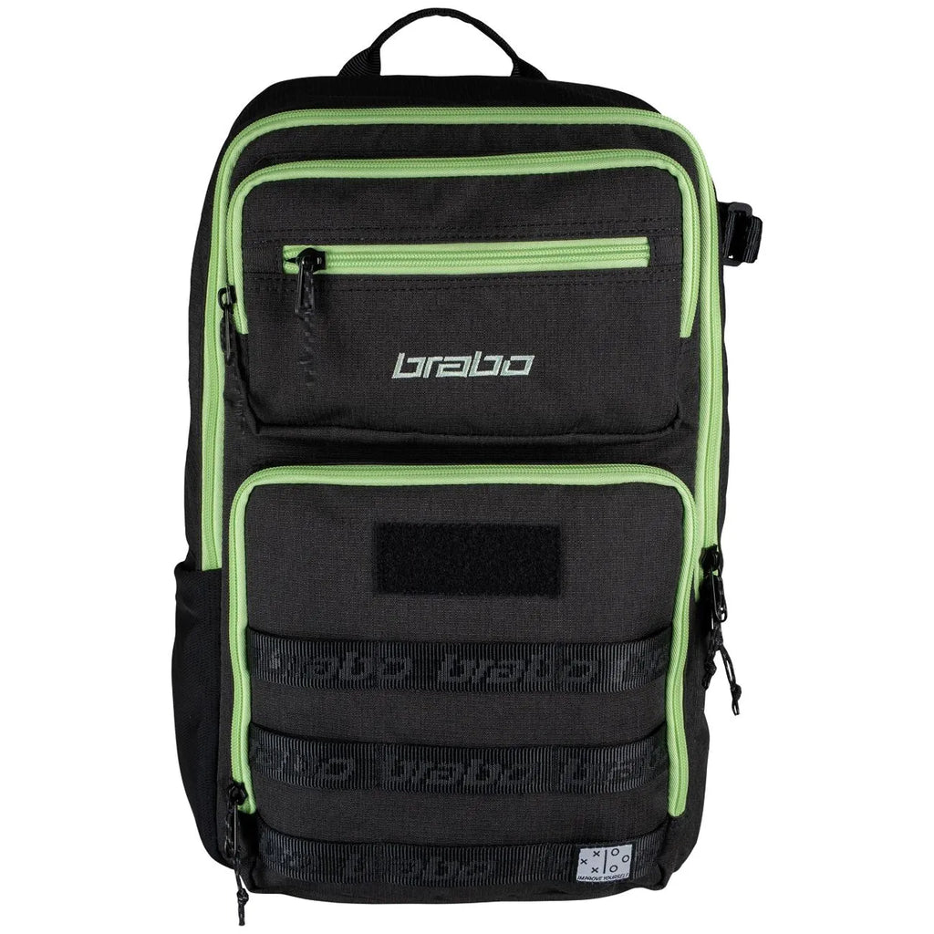Brabo Backpack TraditionalBlack/Lime Tassen