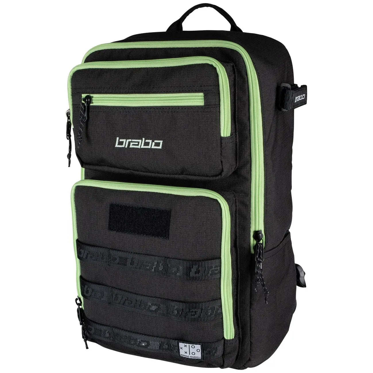 Brabo Backpack TraditionalBlack/Lime Tassen