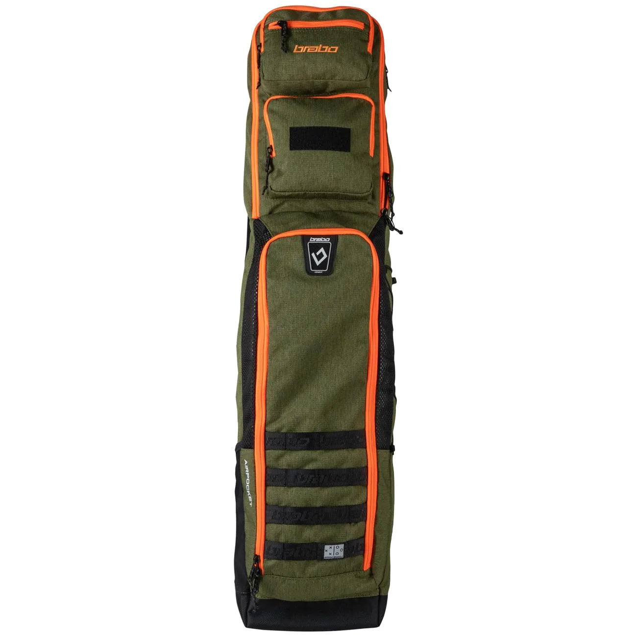 Brabo Stickbag Traditional D. Gn/Orange Tassen