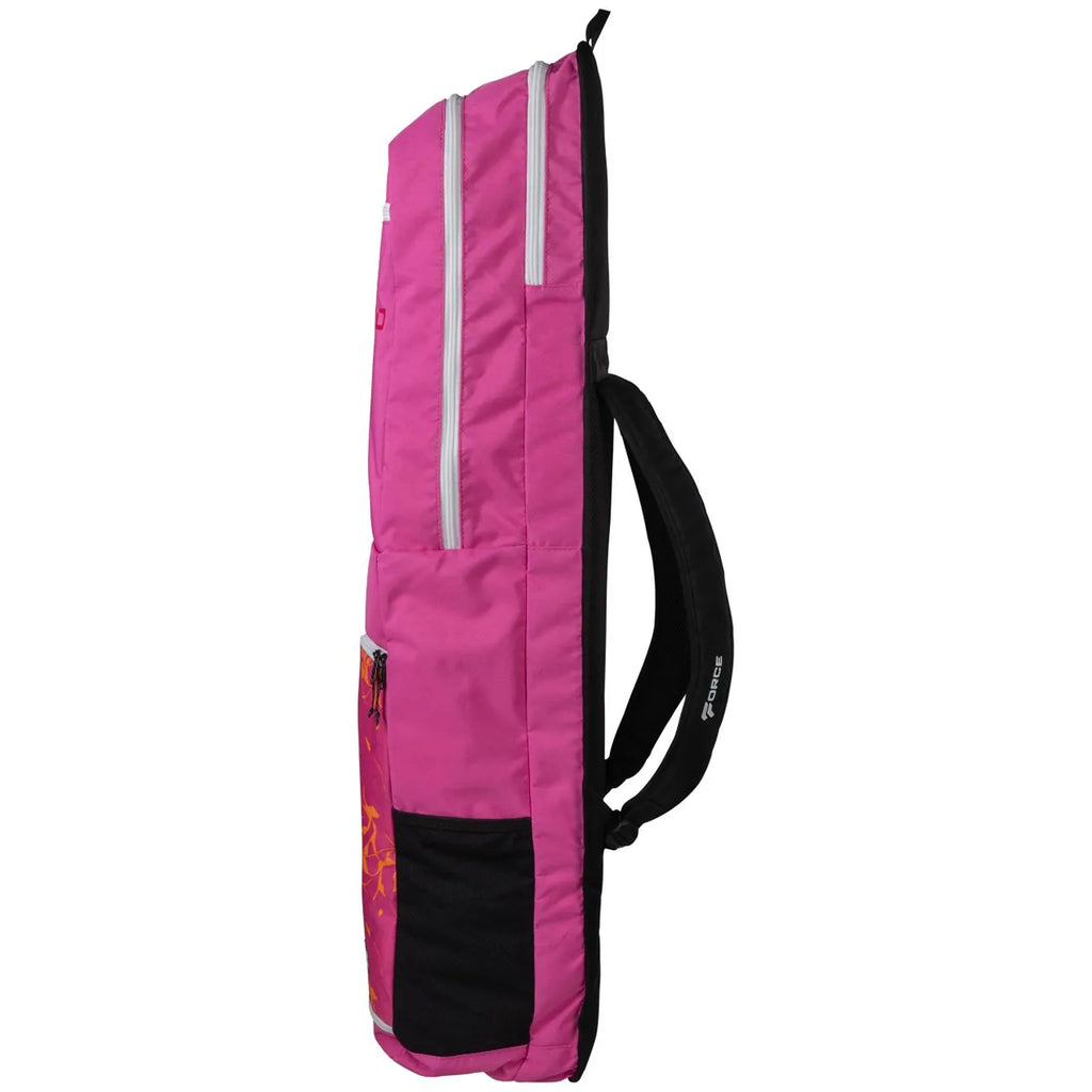 Brabo Stickbag Force Pink/Marble Pink Tassen