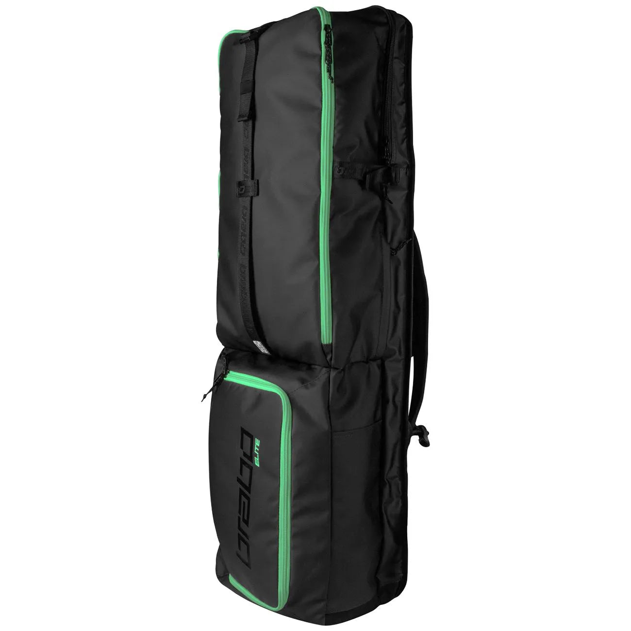 Brabo Stickbag Elite Black/Lime Green Tassen