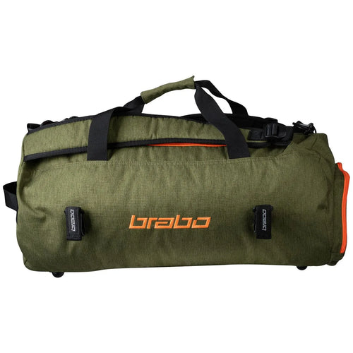 Brabo Duffle Traditional Dark Green/Orange Tassen