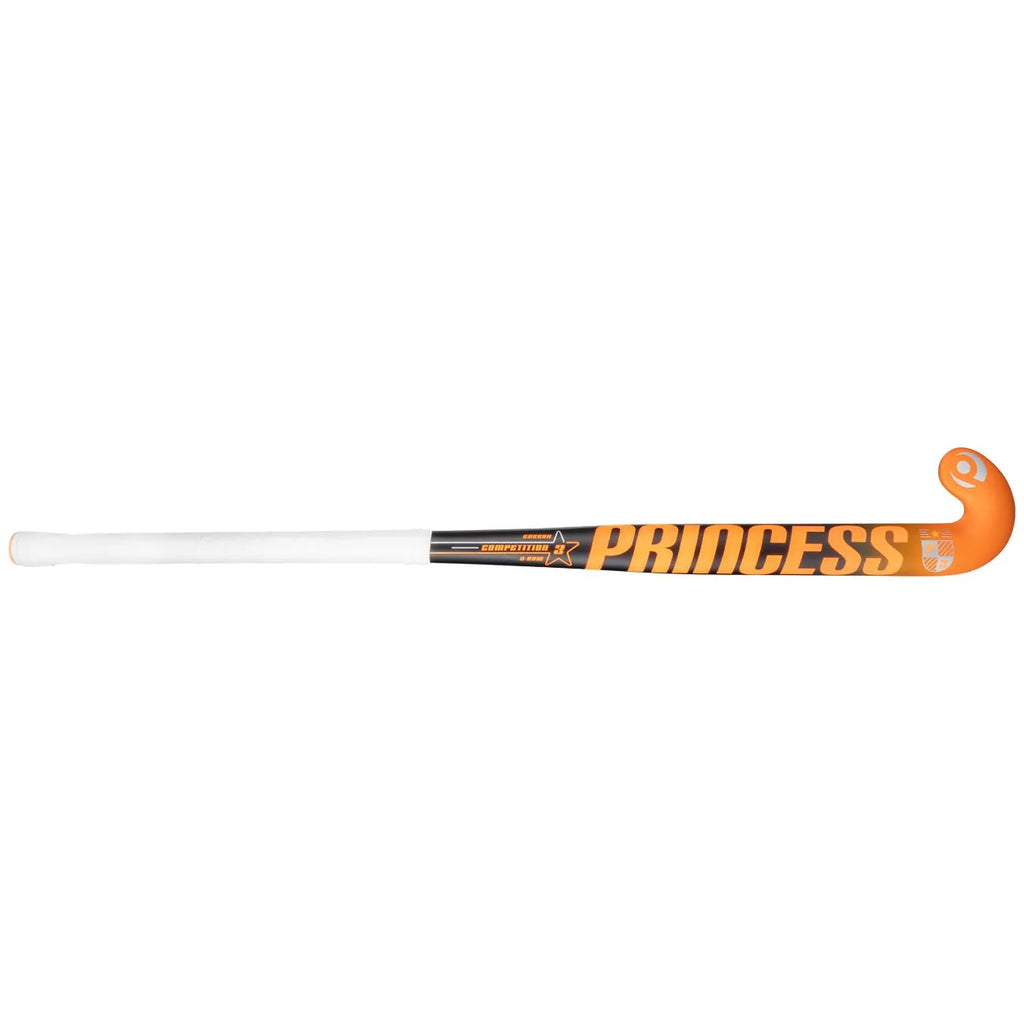 Princess Competition 3 STAR Bk/Or Jr Bow Hockeystick