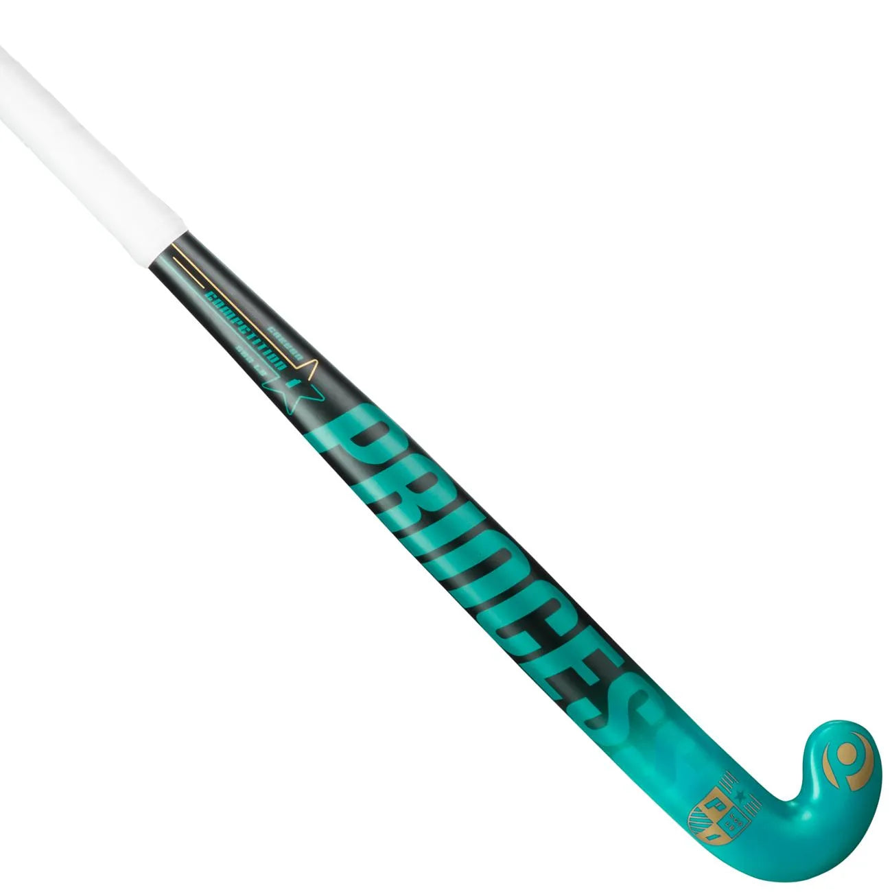 Princess Comp. 1 STAR Bk/Aqua Jr Bow Hockeystick