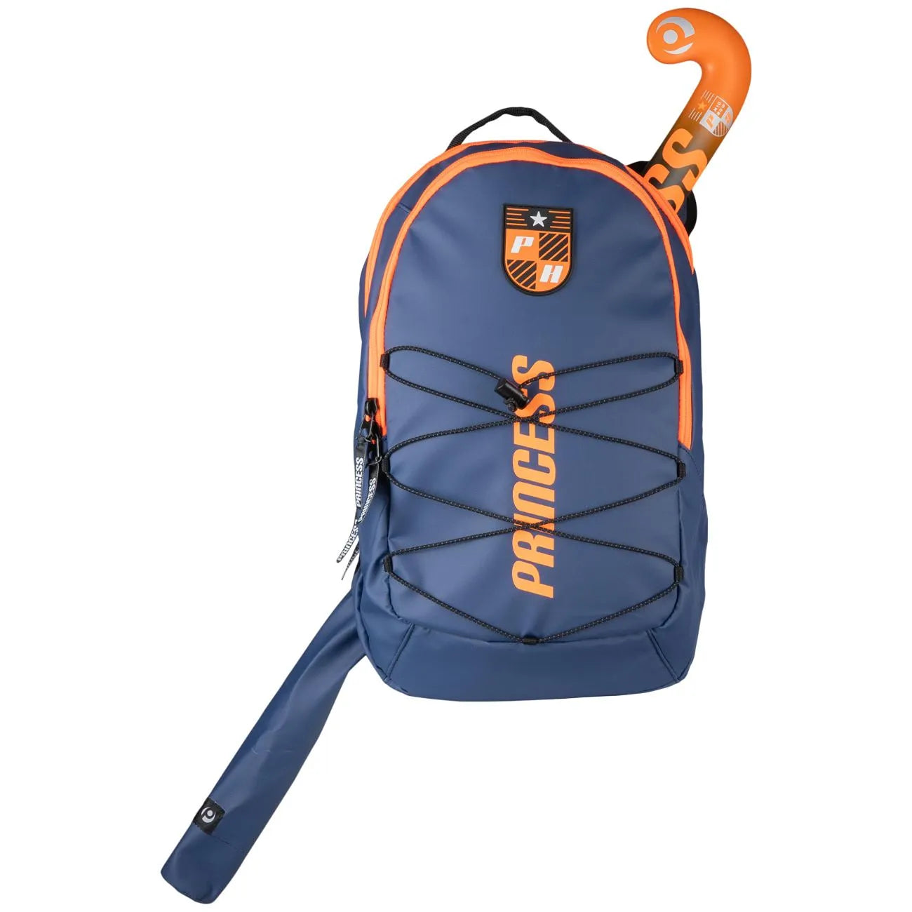 Princess Backpack Premium Navy Orange Tassen