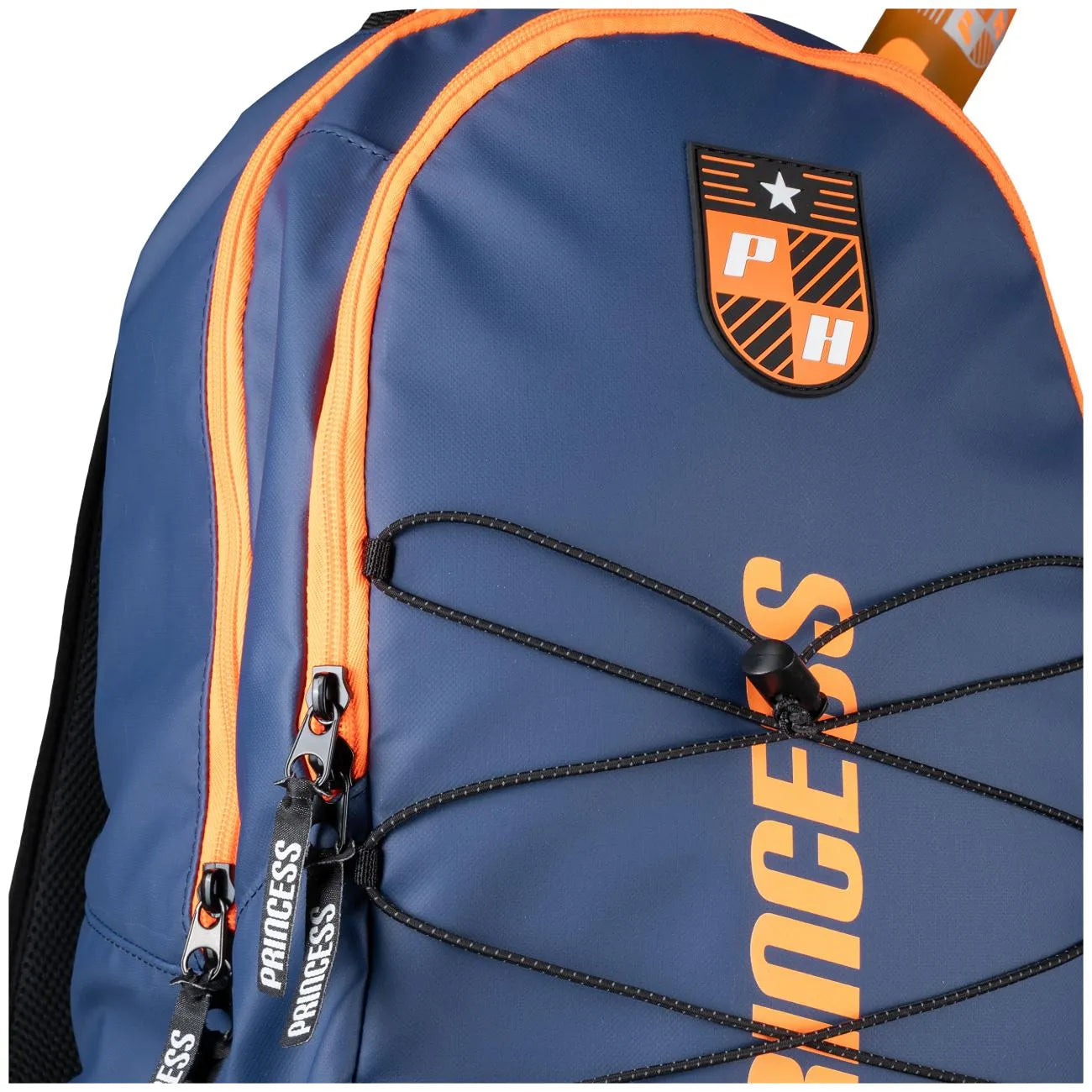 Princess Backpack Premium Navy Orange Tassen