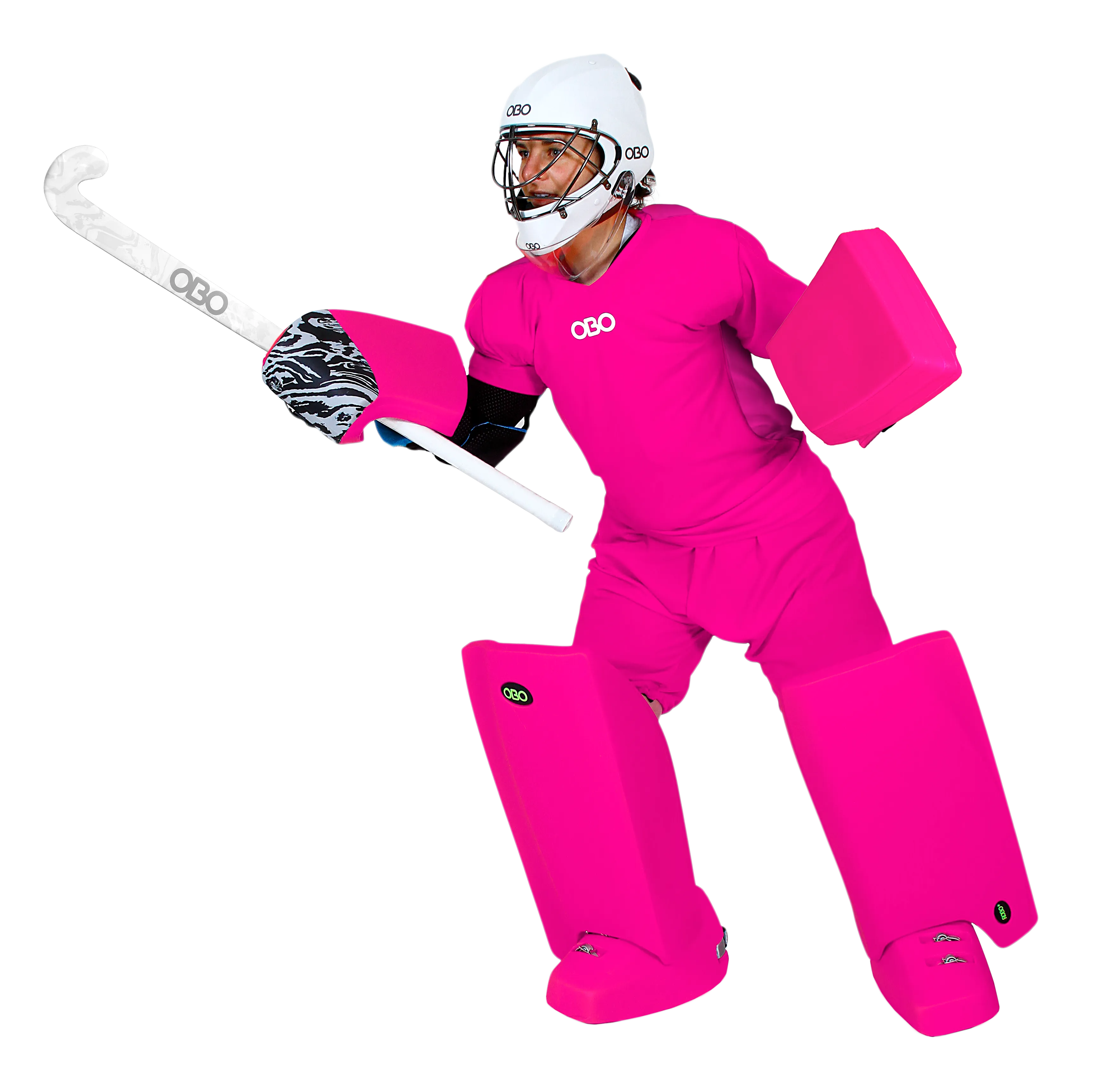 Obo Goalieshirt MONO pink short sleeve Keeper