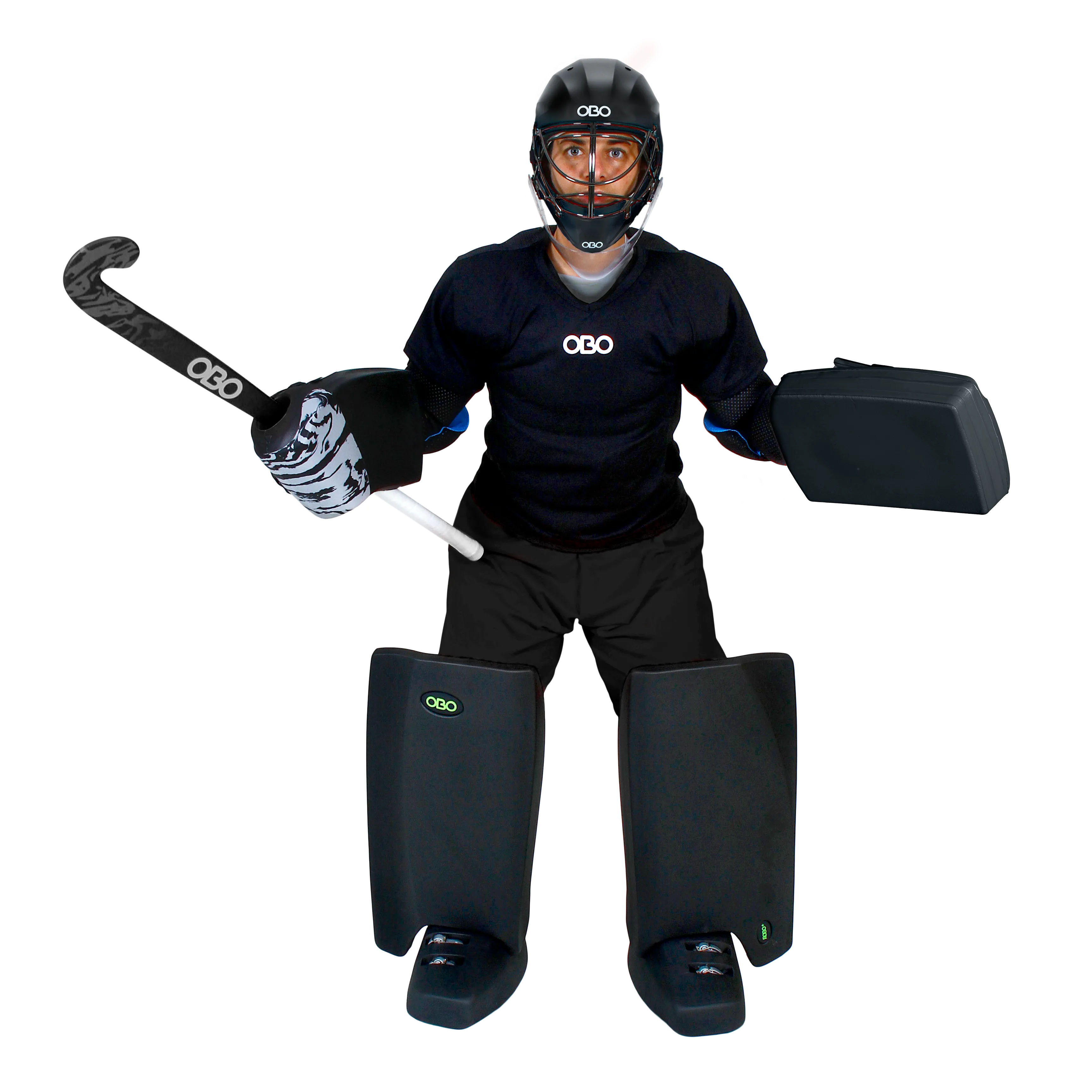 Obo Goalieshirt MONO black short sleeve Keeper